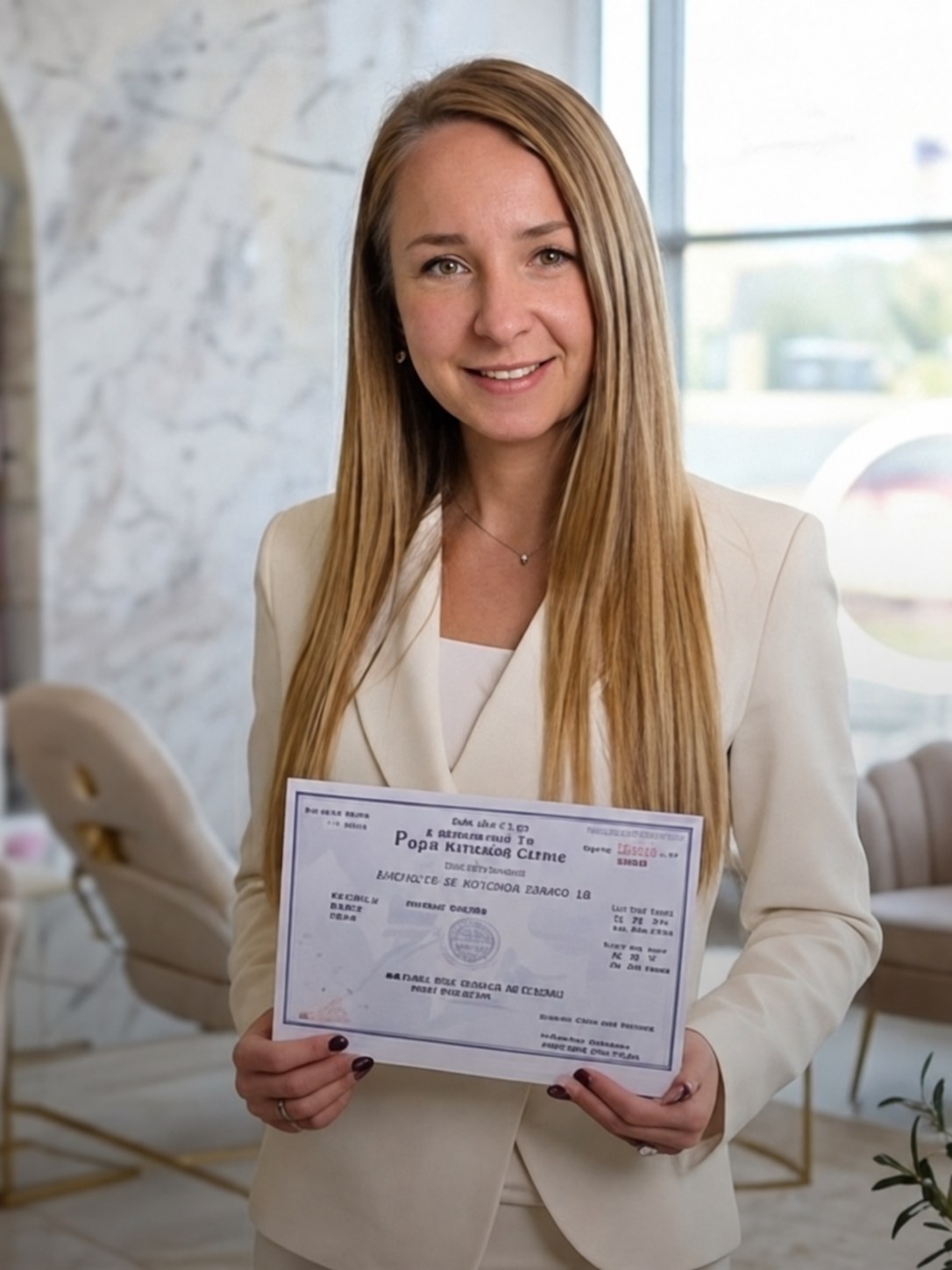 Nadia Tilga, founder of Beauty Start USA
